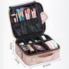 Kvinnlig konstnärspik arrangör Märke Make up Förvaringslåda Professionell Skönhet Makeup Case Nya Travel Tool Cosmetic Bag