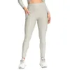 ヨガ衣装スポーツシェーピングパンツ女性ポケットお尻通気性のレギンスファッションハイウエストシームレス