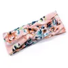 European och American Fashion Yoga Headband Temperament Printing Knuted Ladies Wide-Brimmed Headbands Smycken Hårtillbehör