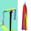 Décorations d'intérieur 1 paire 30 CM Vélo Scooter Guidon Ruban Coloré Accessoires Streamer