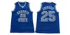 NCAA State Tigers College Basketbal 25 Penny Hardaway Jersey Mannen 32 James Wiseman 55 William Wright University Blue Black White Gray Steitched Team Goede kwaliteit