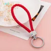 Decompression Toy Cartoon hand-woven male and female couple key ring car keychain small gifts ZZE5425