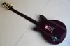 Intere chitarre Custom Santana Modello Chitarra elettrica Abalone Inlay In Purple Burst 1201106457018