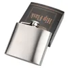 5oz Stainless Steel Hip Flask Portable Whisky Stoup Wine Pot Alcohol Bottles 140ML