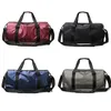 Outdoor Bags 448C Foldable Travel Duffel Bag Weekender With Shoes Compartment Men Women Waterproof Workout Sports Gym