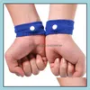 Andere items Beauty1500pcs/Lot Top Sport Cuffs Safety Health Care Travel Polsbands Misselijkheid Auto Aanti -Ziekte Antiziekte Motie Zieke pols Ban 3x5cm