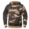 Camouflage Bluzy Męskie Moda Bluza Mężczyzna Camo Hoody Biodro Jesień Zima Wojskowa Kapturem Męskie Odzież US / EUR Rozmiar 210728