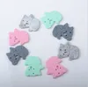 Silicone Baby Teethers Cartoon Koala Dentizione Collana BPA Free Masticabile Ciondolo Fascino Giocattoli Giocattolo da masticare Strumento infermieristico 4 colori BT5800