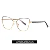 Blue Light Blocking Eye Glasses Cat Women Computer Reading Vintage Presbyopia Eyewear For Readers Alloy Glases Frame Sunglasses