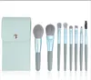 Makeup Brushes Set 8PC / Set Kvinnor Gåva inklusive Pack (2styles kan väljas) Ögonskugga Foundation Powder Eyeliner Eyelash Brushes Cosmetics Tools