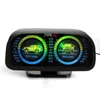 Автомобиль Auto Compass Регулируемая бабабаланс метрилятрии индикатор наземный счетчик со светодиодным светом для внедорожника внедорожник
