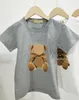 Sommer Jungen und Mädchen T-Shirt Briefdruck Kurzarmshirt Kinderkleidung Tops Baby Kinder T-Shirt