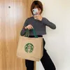 Style Canvas Women's Bags Japanese Color Contrast Portable Multifunctional Top Handtag Bag Female Work Lunch Hand Bag 220108