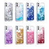 3 in 1 Bling Glitter Liquid Quicksand Cases Crystal Heavy Duty Armor Shockproof Cover For iPhone 13 12 11 Pro MAX 8 7 6 6S Plus SE2