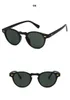 Occhiali da sole a cornice chiara rotonda Gregory Peck Brand Designer Men Women Oglass Sun Ompelaio Gafas Fashion8430011