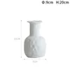 Nordic Ins Ceramic Vaas Home Ornamenten Wit Vegetarisch Creatief Keramische Bloempot Vazen Home Decoraties Craft Gifts 2076 V2