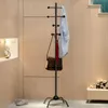 Tvättpåsar hushåll kappa rack sovrum ekonomi kläder golvhängare enkel montering kreativ enkelstång