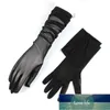より長い密なメッシュ手袋の女性の超薄い短い夏の運転日焼け防止腕の袖が男性のためのセクシーな黒い手袋を循環させる