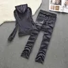 Women Tracksuit Solid Color Velvet 2 Pieces Outfit Sweatshirt+Straight Sweatpants Matching Set Fitness Sporty Streetwear XS-2XL Women's Two