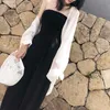 Kvinnor Runway Wide Leg Jumpsuits Fashion Elegant Axless Long Rompers Jumpsuit Sexig Black Bodycon Bodysuit 210608