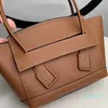 Tote Bag Purse Women Handbag Genuine Leather Fashion Letter Bags Covered Two Handle Totes Interior Zipper Pocket Top Quality