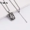 Pendant Necklaces Arrival Punk Style 316L Stainless Steel Hip Hop Necklace Boxing Glove Square Tablet Mens Jewelry CAGF0190281Z