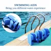 Flotationsbälte Simning Ring Vattenutrustning Flotation Device-6 Moduler-Vatten Fitness Pool Tillbehör