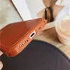 Fashion Brand Designer Phone Cases For Iphone 11 12 Pro X/XS/XR Max 7p/8p Woman Men Luxury Leather Smartphones Case Fitted Case