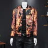 Jacke Männer Luxus Vintage Druck Bomber Jacken Mode Designer Windjacke Streetwear Mantel Oberbekleidung Jaqueta Masculina 210527