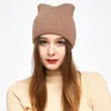 猫の耳女性帽子