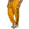 Nowe spodnie joggingowe męskie bawełna miękkie bodybuilding joggers spodniechy harem długi spodnie fitness sport treningowy spodnie y0927