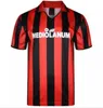 1990 1991 AC MILANS Retro KAKA GILARDINO INZAGHI RONALDO Fotbollströjor 1996 2002 2003 2004 2005 2006 2007 2009 2010 2014 Camiseta klassisk vintage fotbollströja