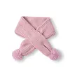 Écharpe pour enfants Pom Plain Foulards Couleur Bonbon Foulard Hiver Wraps Long Tricoté Châle Mode Bébé Boule Laine Silencieux Cou Anneau Necker Pashmina WMQ1234