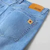 Jeans da uomo in cotone Marca Business Casual Moda Stretch Dritto Lavoro Pantaloni stile classico Pantaloni uomo Taglie forti 28-40 42 44 211124