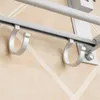 수건 랙 장식 벽 마운트 후크 랙 편리한 알루미늄 주최자 상품 선반 부엌 다기능 접이식 욕실 홈