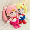 2560cm Kawaii Anime Sailor Moon Peluş Oyuncak Sevimli Ay Hare El Yapımı Bebek Uyuyan Yastık Yumuşak Karikatür Brinquidos Kız Hediye5967297