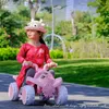 2023 Children's Electric Motorcykel Baby Boy Girl Charge Batterispelbil Utomhus Toy Ride On Gaming Car For Kids 1-6 år