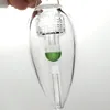 Oval Nector Collector Shisha 7 Farben Mini Glas Bong Micro Mundstück Stroh NC Kits Wasserpfeifen mit Box NC23