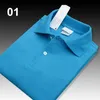 hoge kwaliteit krokodil poloshirt heren effen katoenen shorts polo zomer casual polo homme T-shirts L01 heren polo's shirts poloshirt