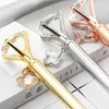 Balpennen diamant hanger geschenk pen reclame metalen zakelijke teken aangepaste logo schoolbenodigdheden belettering naam groothandel