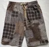 2021 Shorts de football Summer Style chaud coton et lin imprimé grand pantalon Beach Homme Loose EEE66666