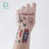 Rocooart Christmas Decorations Cute Tattoo Waterproof Stickers Children Party Little Gift For Kid Temporary Tattoos