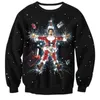 3D Christmas Deer Snowman Christmas gift Santa Claus Patterned Ugly Sweater Jerseys and Sweaters blouses For Men Women Pullover Y1118