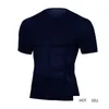 Mannen Afslanken Houdings Vest Mannetje voor Corrector Compression Body Building Fat Burn Burn Borst Tummy Shirt Corset