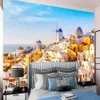 3d seascape tapeter europeisk stil grand palats vackra landskap vardagsrum sovrum kök hem förbättring målning väggmålning bakgrundsbilder