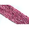 Remise Haute Qualité Naturel Véritable Pépite De Tourmaline Rose Perles Lâches Forme 5-6mm Fit Bijoux 03683