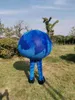 Real Picture Earth Mascot Kostym Fancy Dress för Halloween Carnival Party Support Anpassning