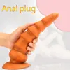 Sex Shop Enorme Butt Plug Perline anali Vagina Ano Espansione Grande Buttplug Dilatatore Massaggio prostatico Erotico Giocattolo del sesso anale Per Donna Uomo S1199999