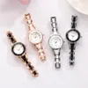 Drop Pai Watch Fashion Ladies Rose Gold Quartz zegarek Kobiety Słynna marka Crystal Dress Clock