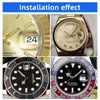 Sapphire cryastal Suitable Rolex Brand dayjust glass watch accessories for Submariner 16233 116610